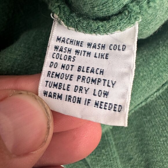 Polo Ralph Lauren Men's Mock Neck Long Sleeved Pullover Sweater Size XL Green - Picture 6 of 6